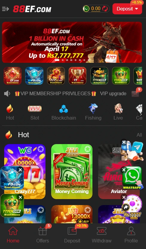 88fd game official layout image