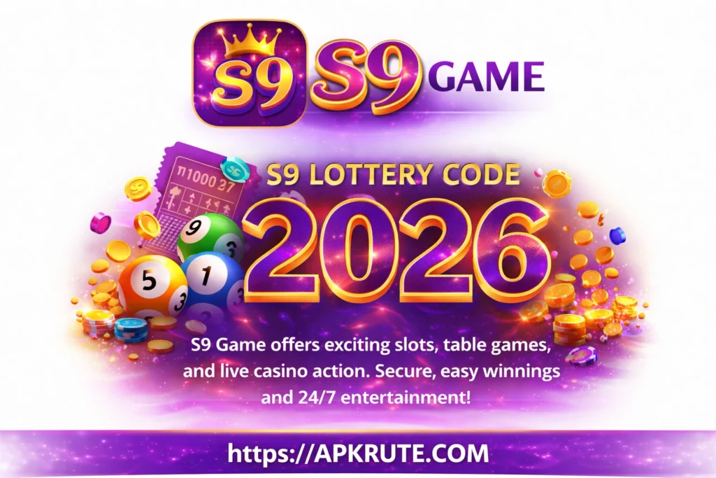 s9 game lottery code image in 2026.