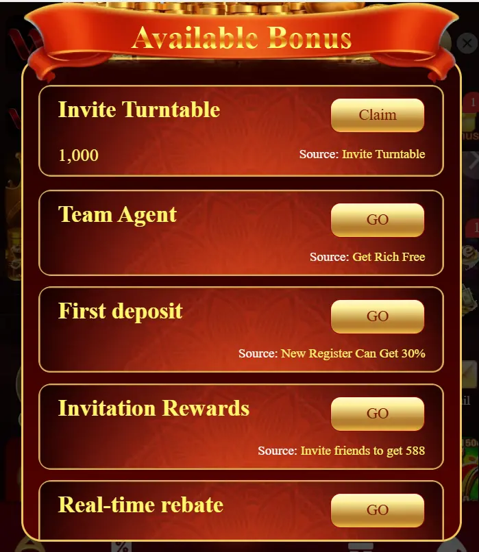 w33 available bonuse 