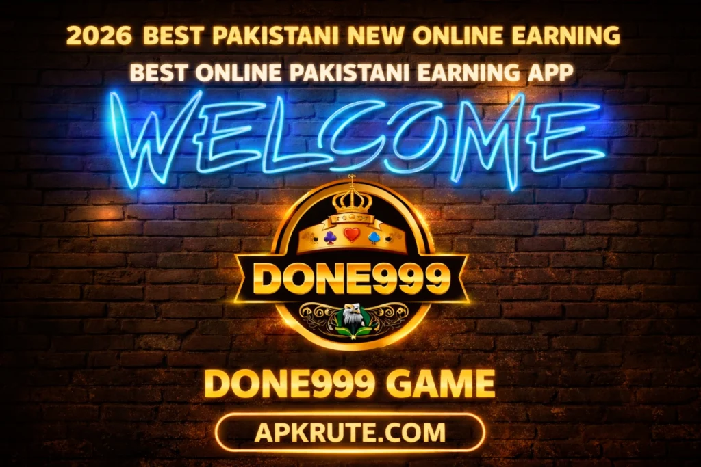 done999 game wellcome banner 2026 best earning app
