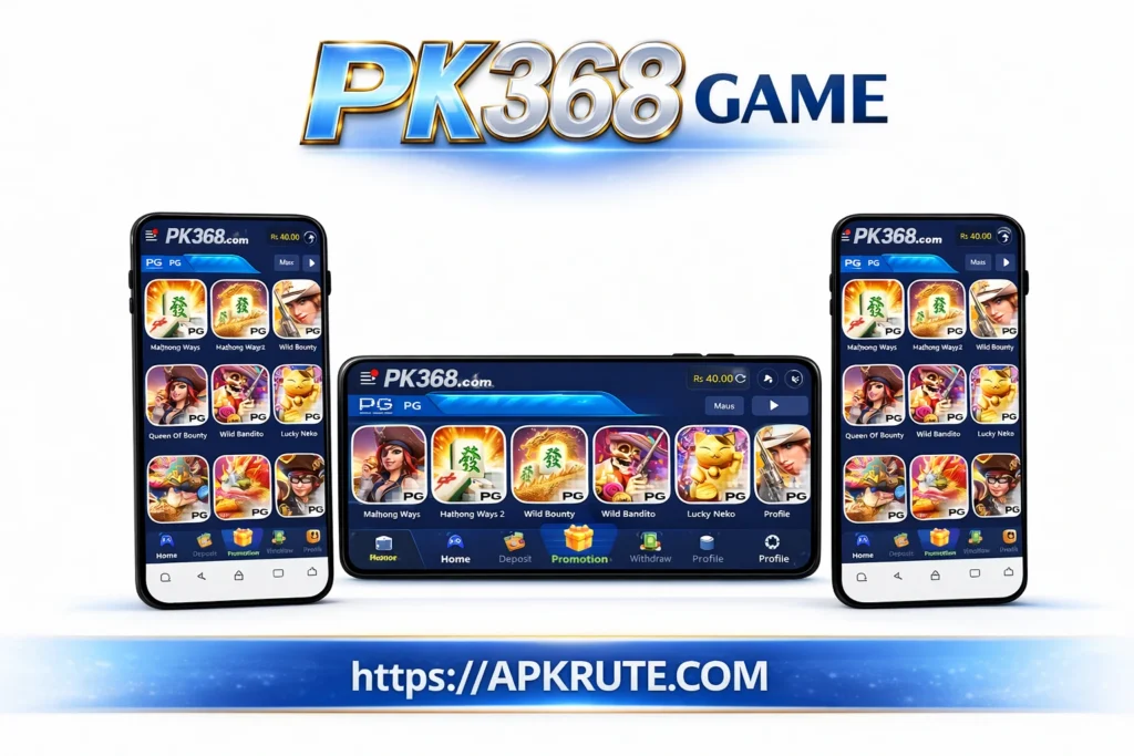 pk368 game official promotion screenshot download and install and learn about login.