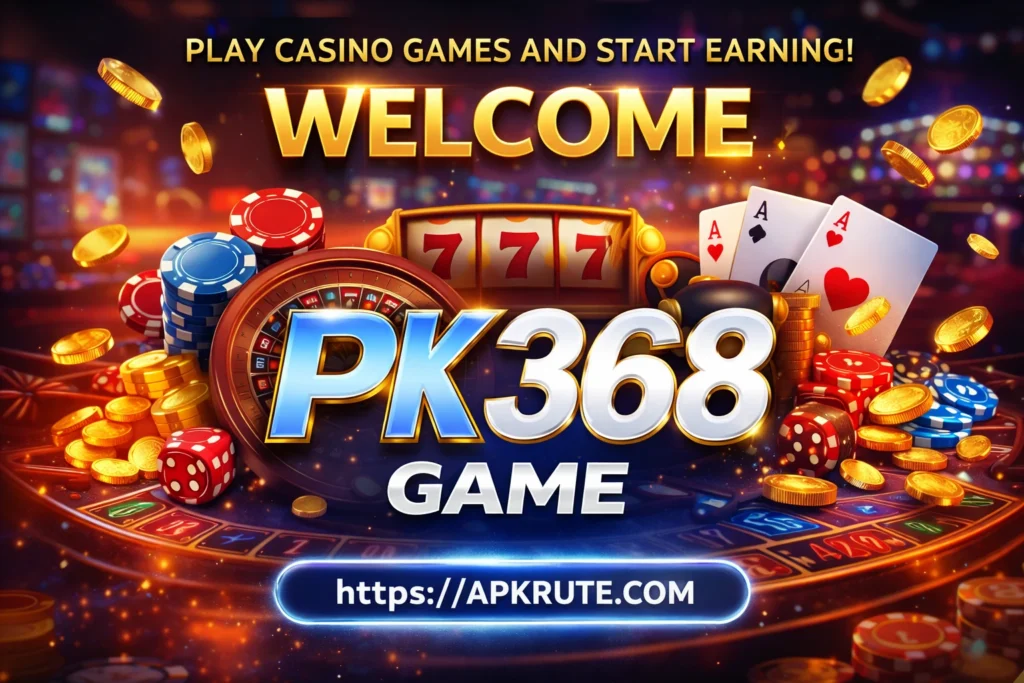 PK368 game official welcome banner 2026.