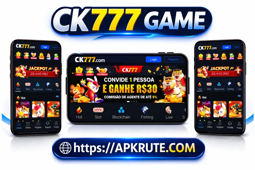 ck777 original screenshot promotion banner with apkrute.com.