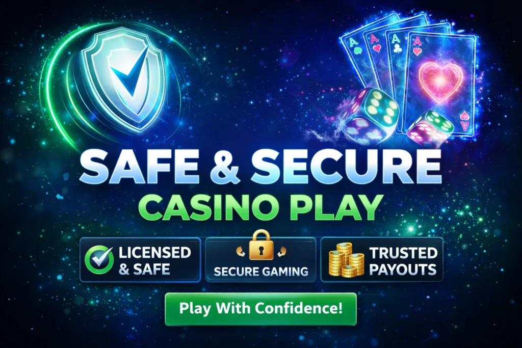safe casino safe and security official image for pakistan 2026.