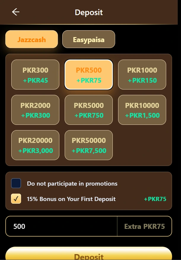 3yok game official deposit account detail image.