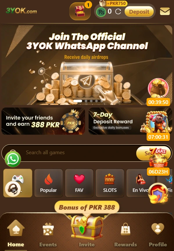 3yok game official interface image.