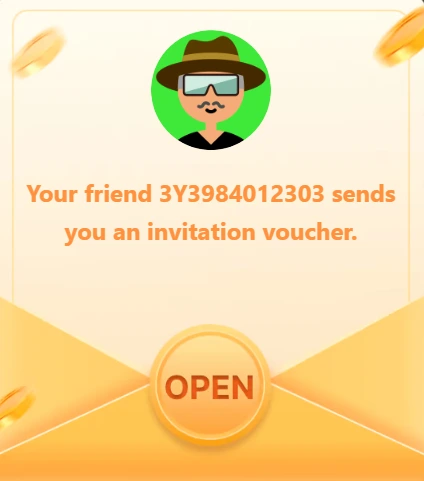 3yok game invitation voucher official image.