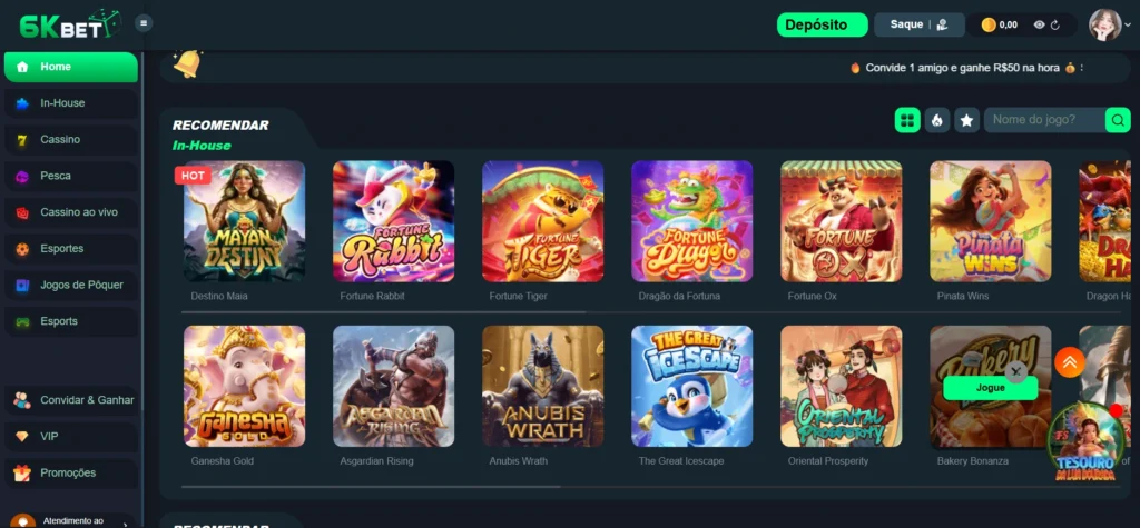 6kbet game: the latest and most popular game's official image.