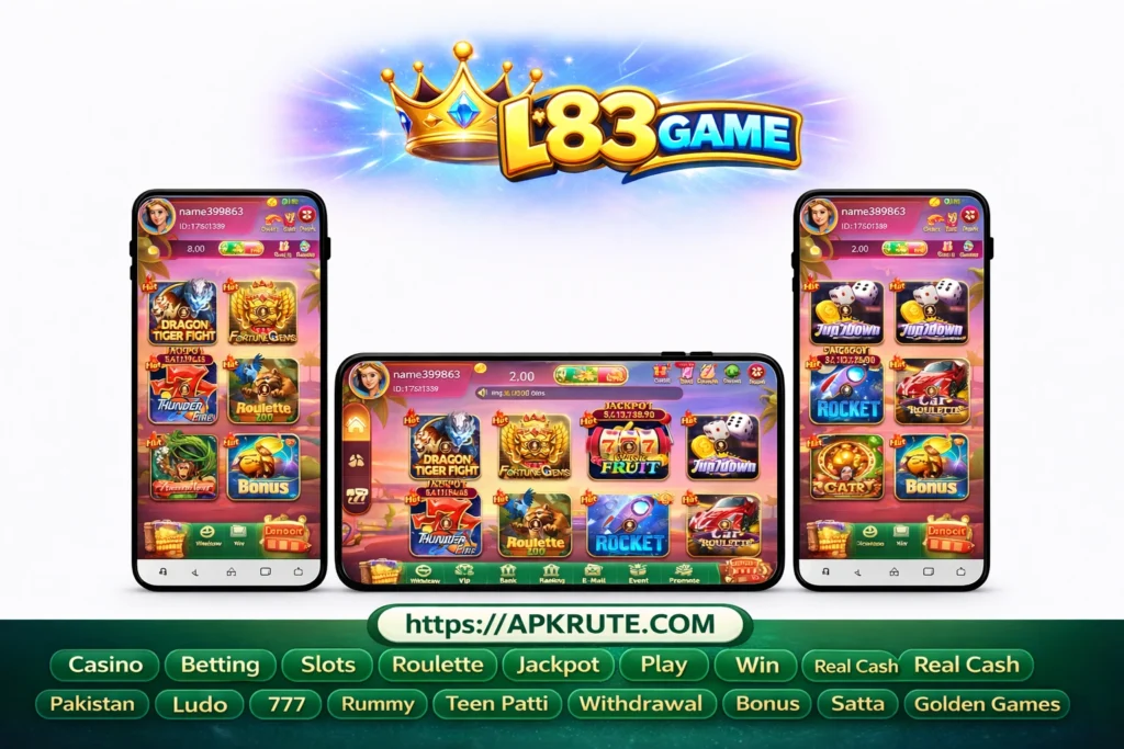 L83 game official promotional screenshot image with top and latest game image.