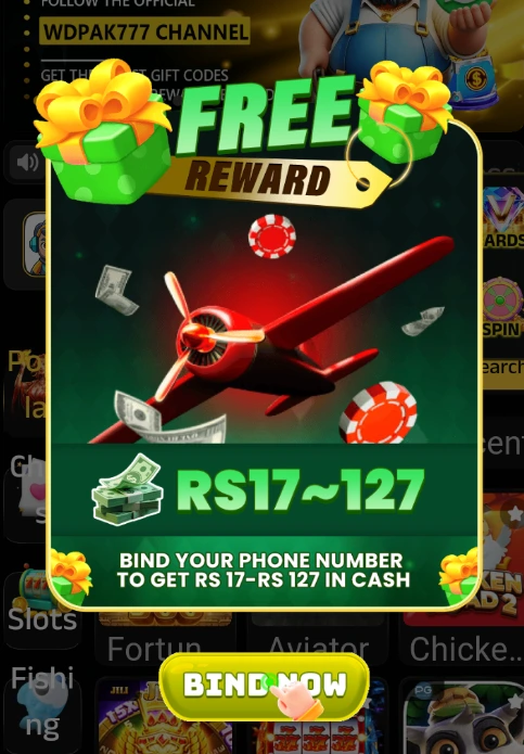 wdpak777 free rewards first deposit image