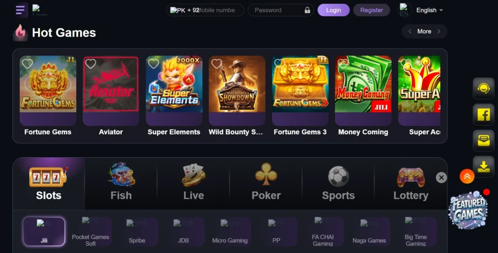 pkr spin game popular games official image